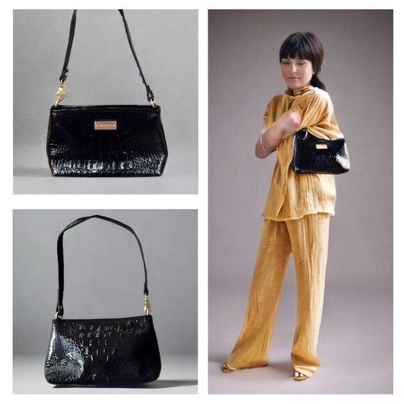 Brahmin Anytime Mini Melbourne in Black - Picture 3 of 17